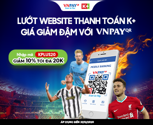Lướt website thanh toán K+ – Giá giảm đậm với VNPAY-QR