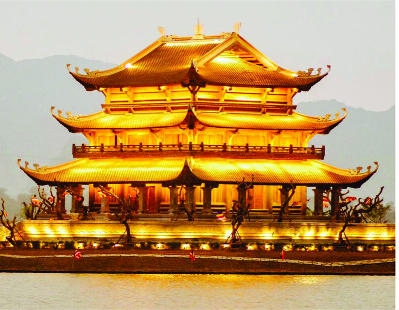 chùa Vàng Ninh Bình