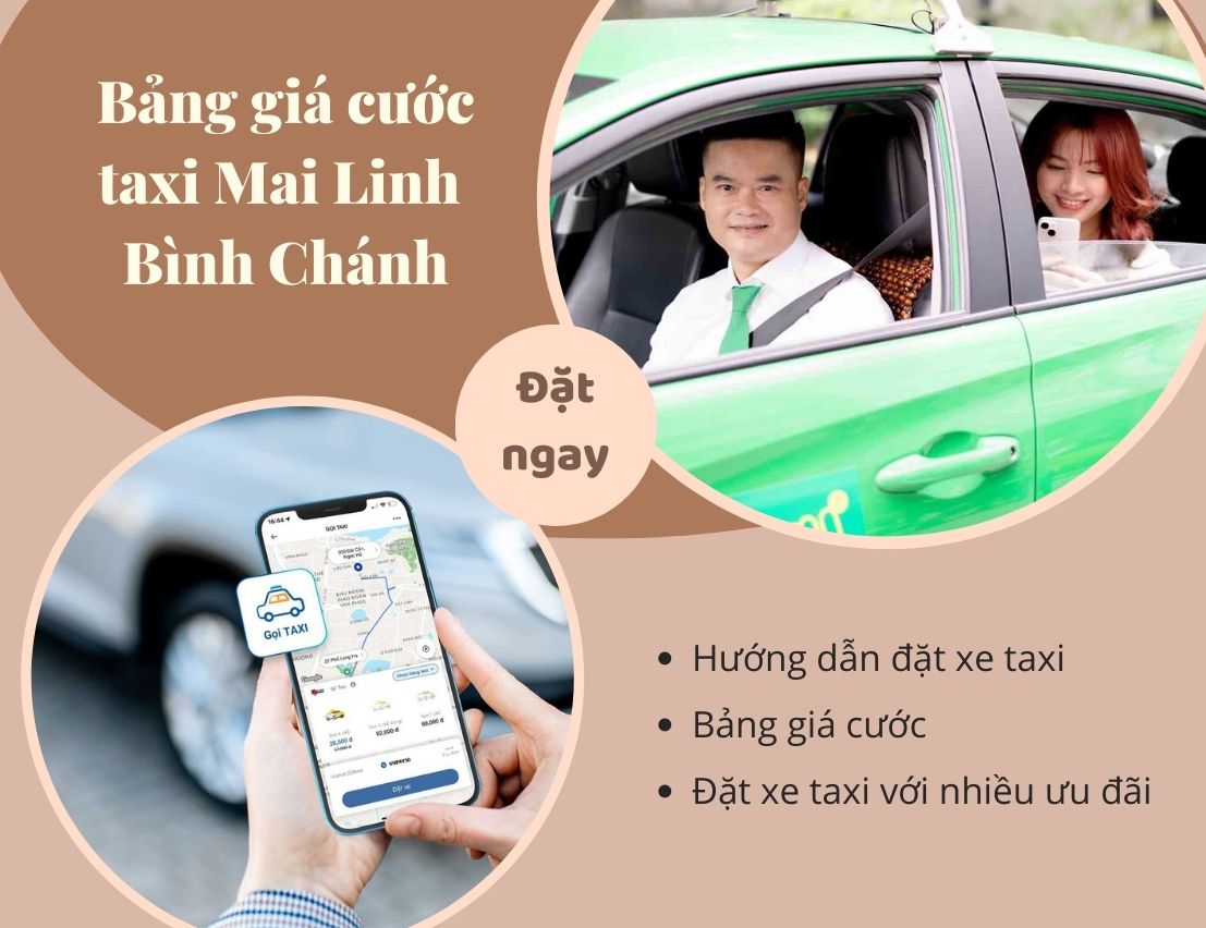 Bảng giá cước taxi Mai Linh Bình Chánh 2023 | Hướng dẫn đặt nhanh